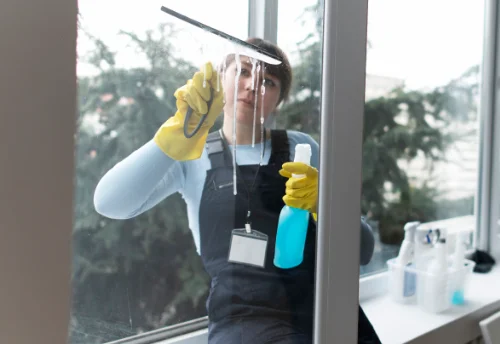 Nettoyage de vitres intérieures et extérieures à Bas-Mauco
